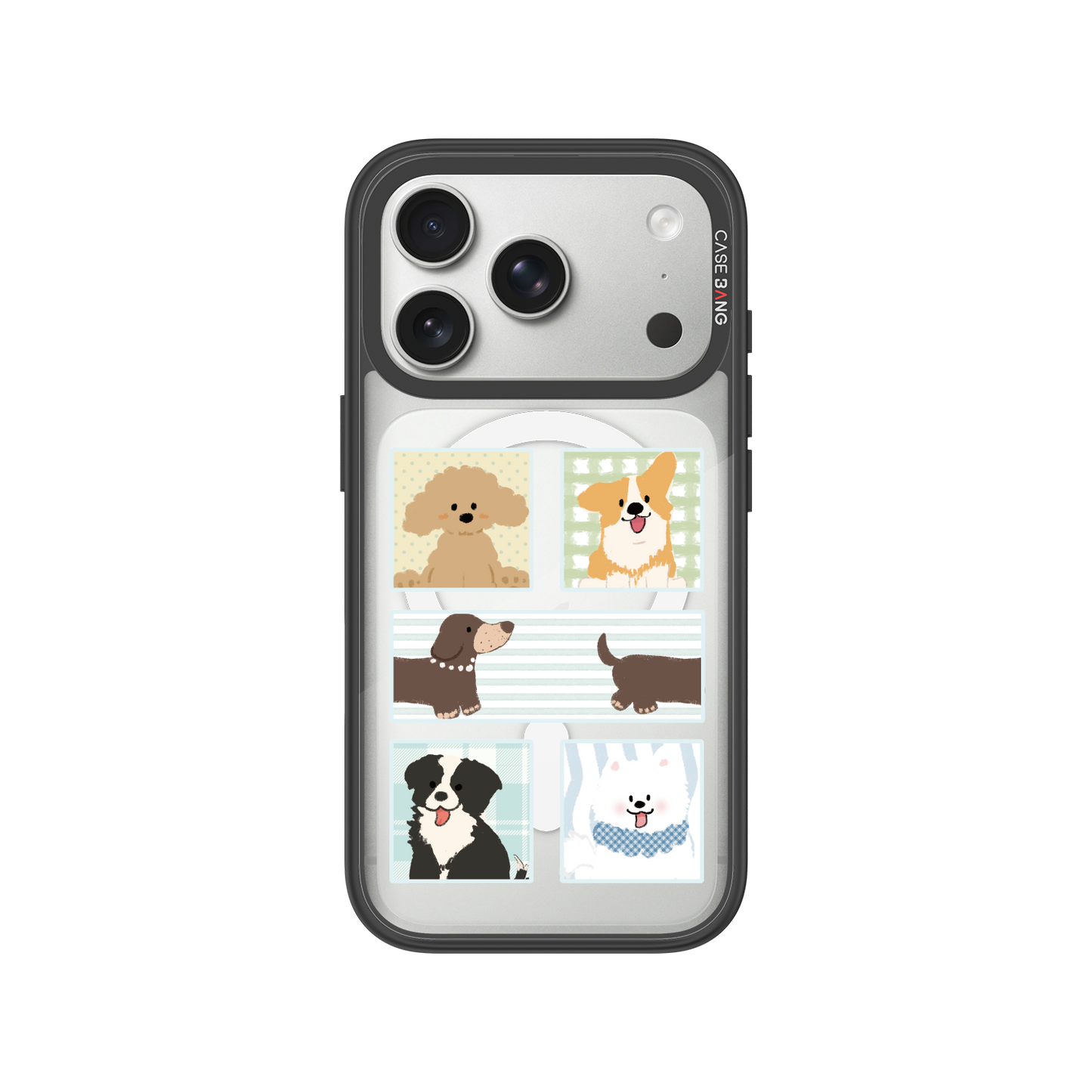Puppy Collage Snap-On Phone Case
