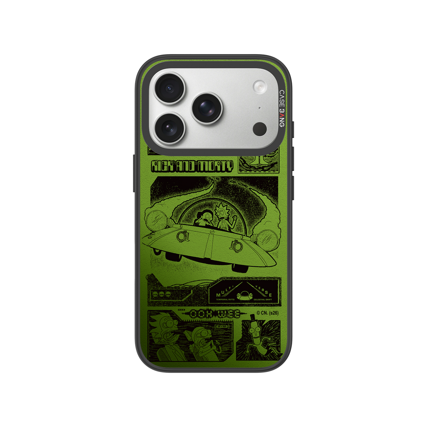 Green Print Snap-On Phone Case