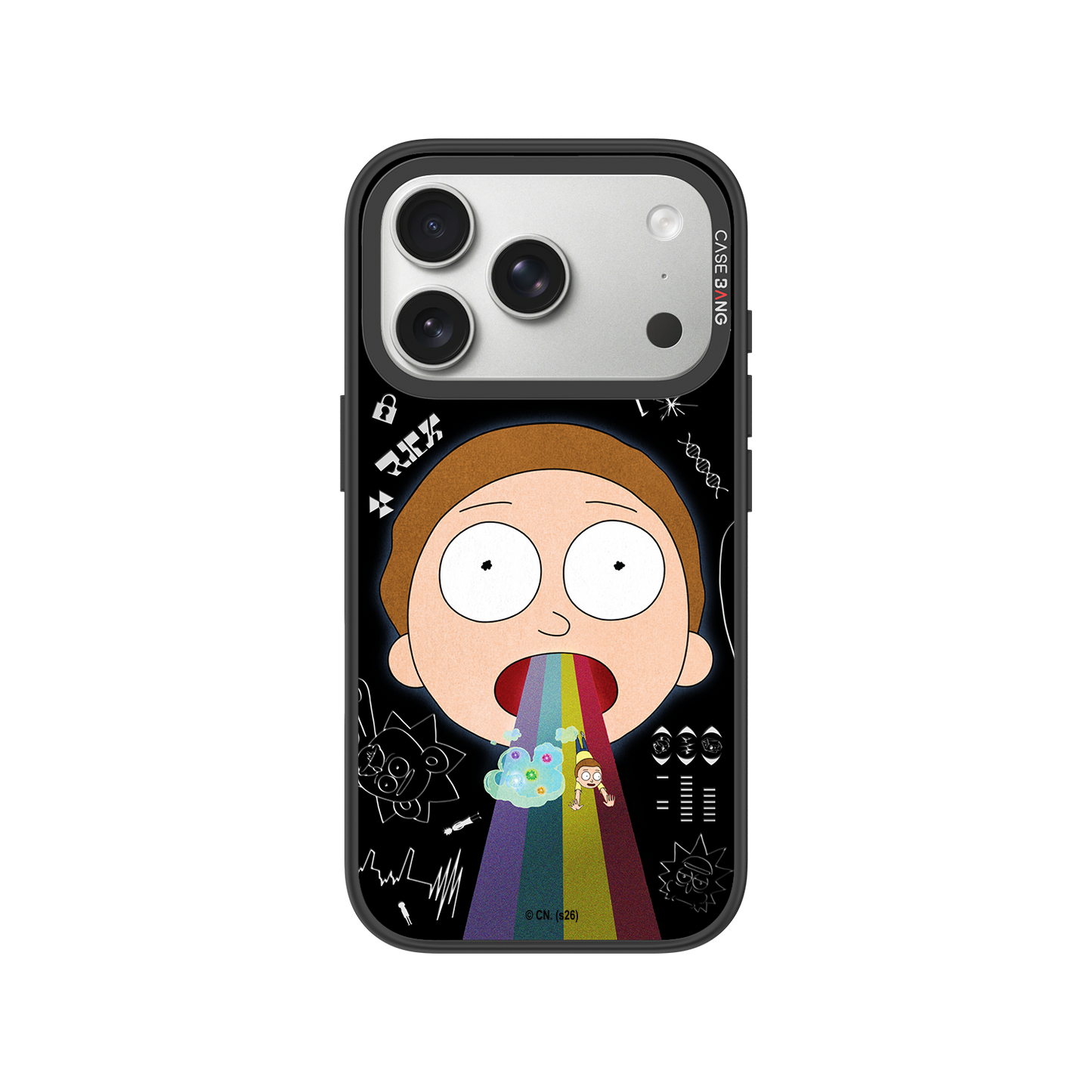 Rainbow Barf Snap-On Phone Case