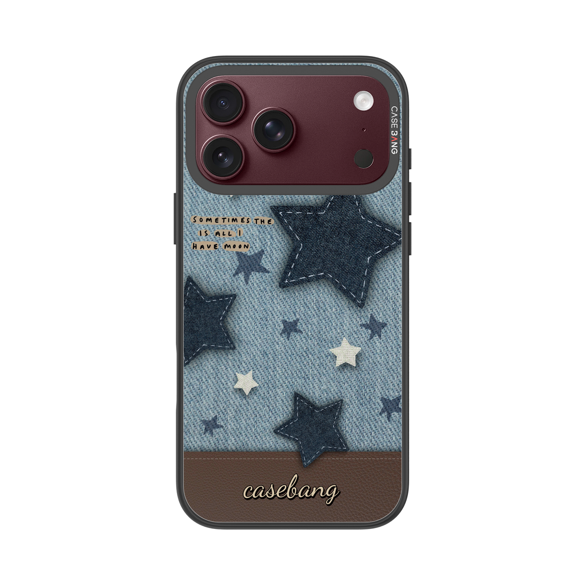 Starry Denim Snap-On Phone Case