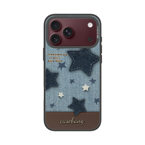 Starry Denim Snap-On Phone Case