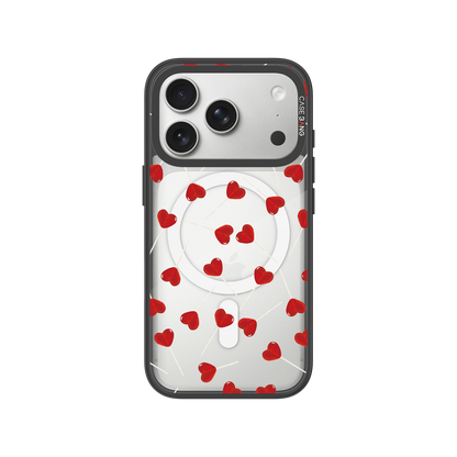 Red Heart Snap-On Phone Case