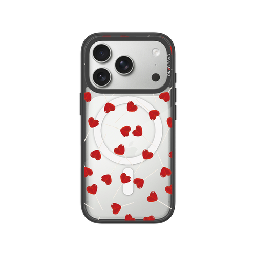 Red Heart Snap-On Phone Case