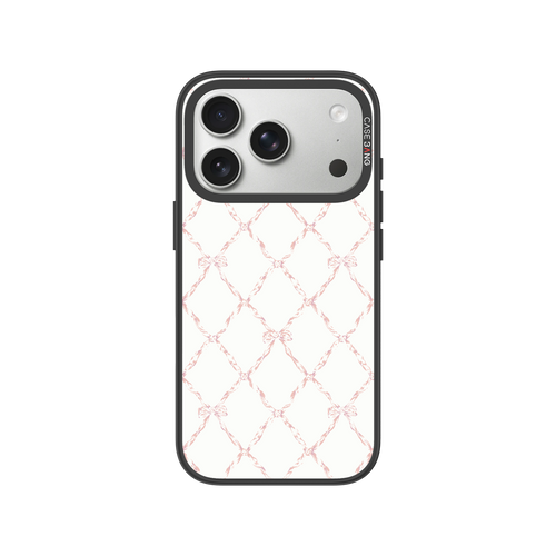 Plaid Bow Snap-On Phone Case