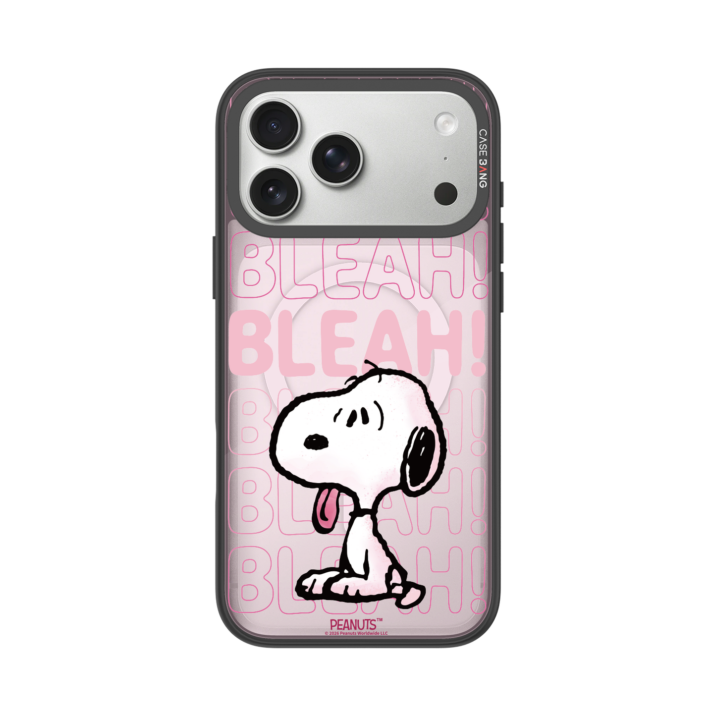 Snoopy Bleah Snap-On Phone Case