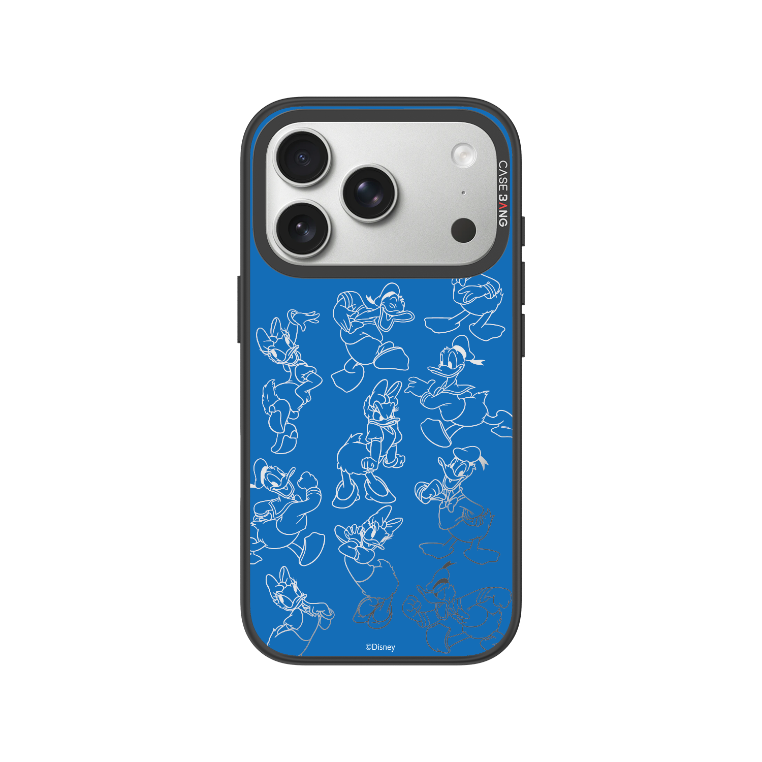 Happy Donald Duck snap-on phone case cover for iPhone and Samsung | CASEBANG