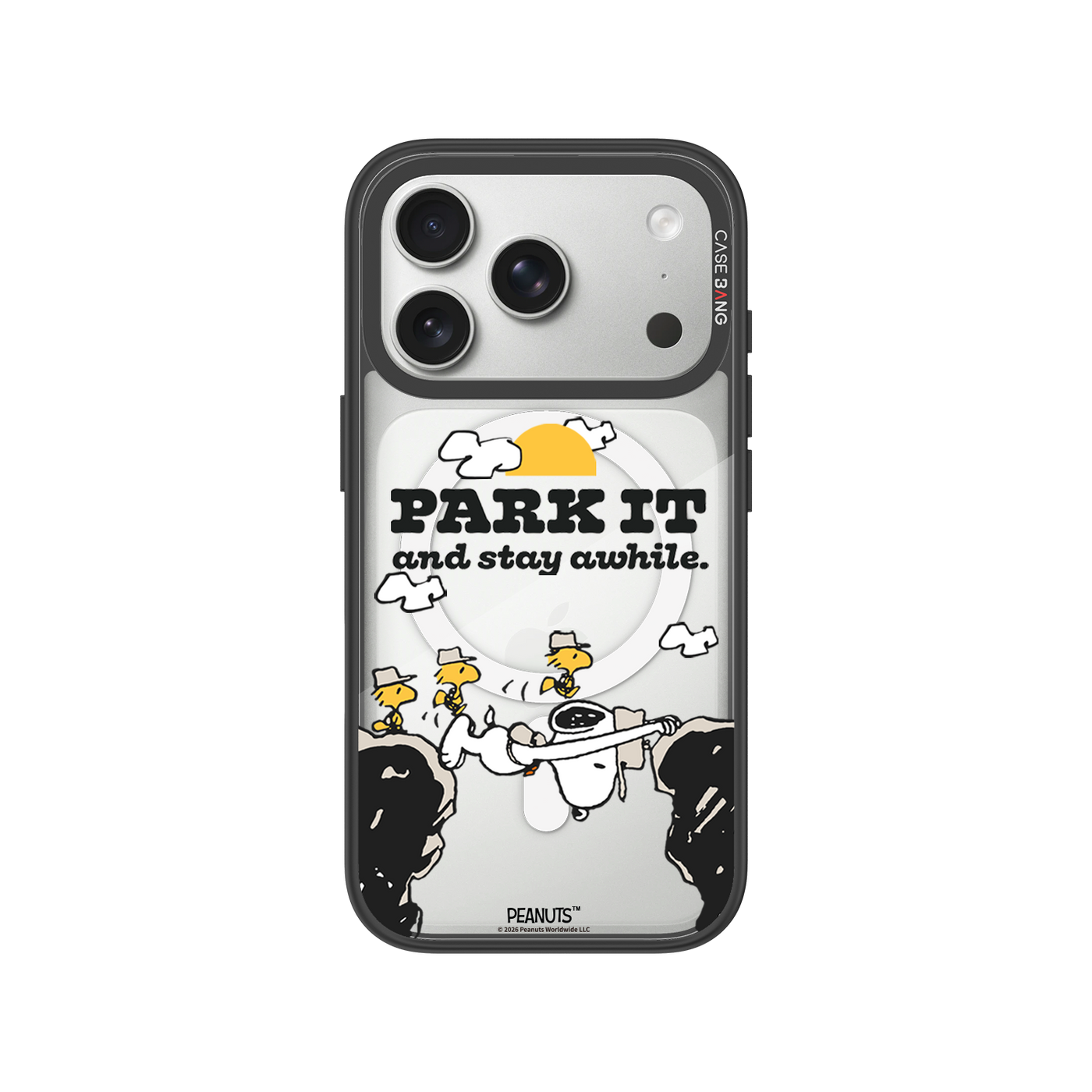 Snoopy Park Day snap-on phone case cover – ImagiSnap Case for iPhone & Samsung | CaseBang