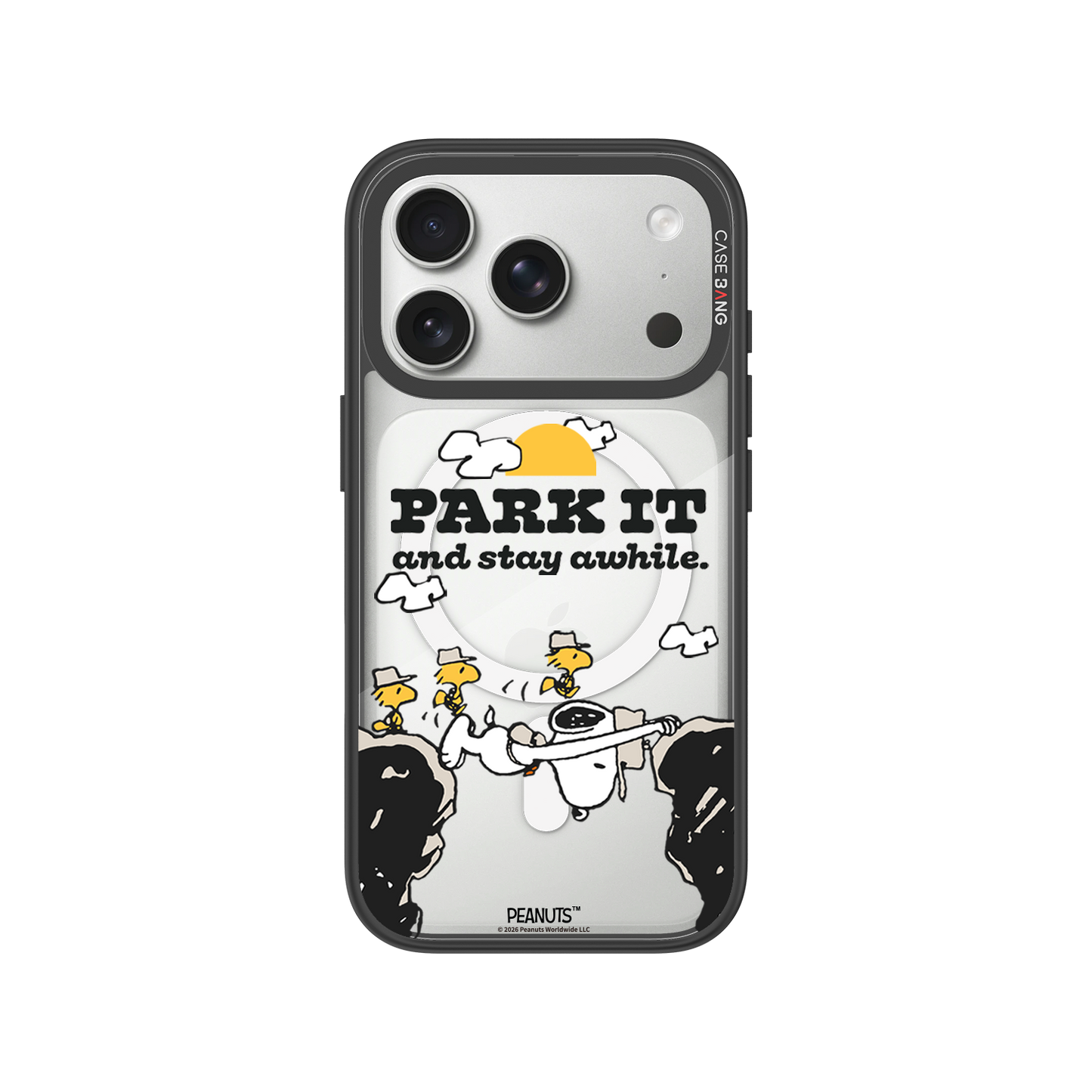 Snoopy Park Day snap-on phone case cover – ImagiSnap Case for iPhone & Samsung | CaseBang