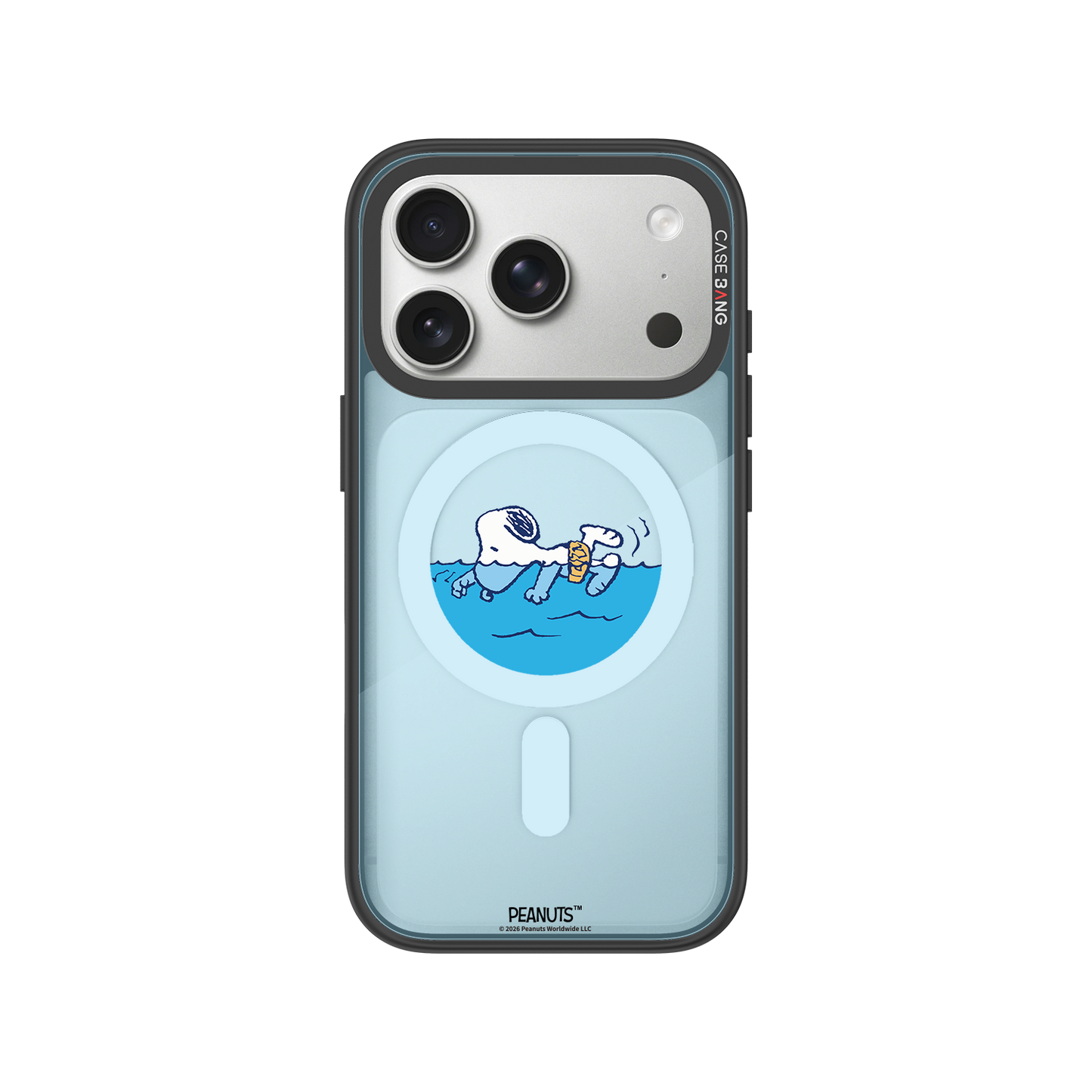 Snoopy Swim Time snap-on phone case cover – ImagiSnap Case for iPhone & Samsung | CaseBang