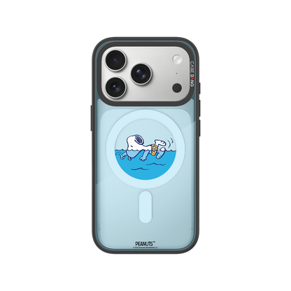 Snoopy Swim Time snap-on phone case cover – ImagiSnap Case for iPhone & Samsung | CaseBang