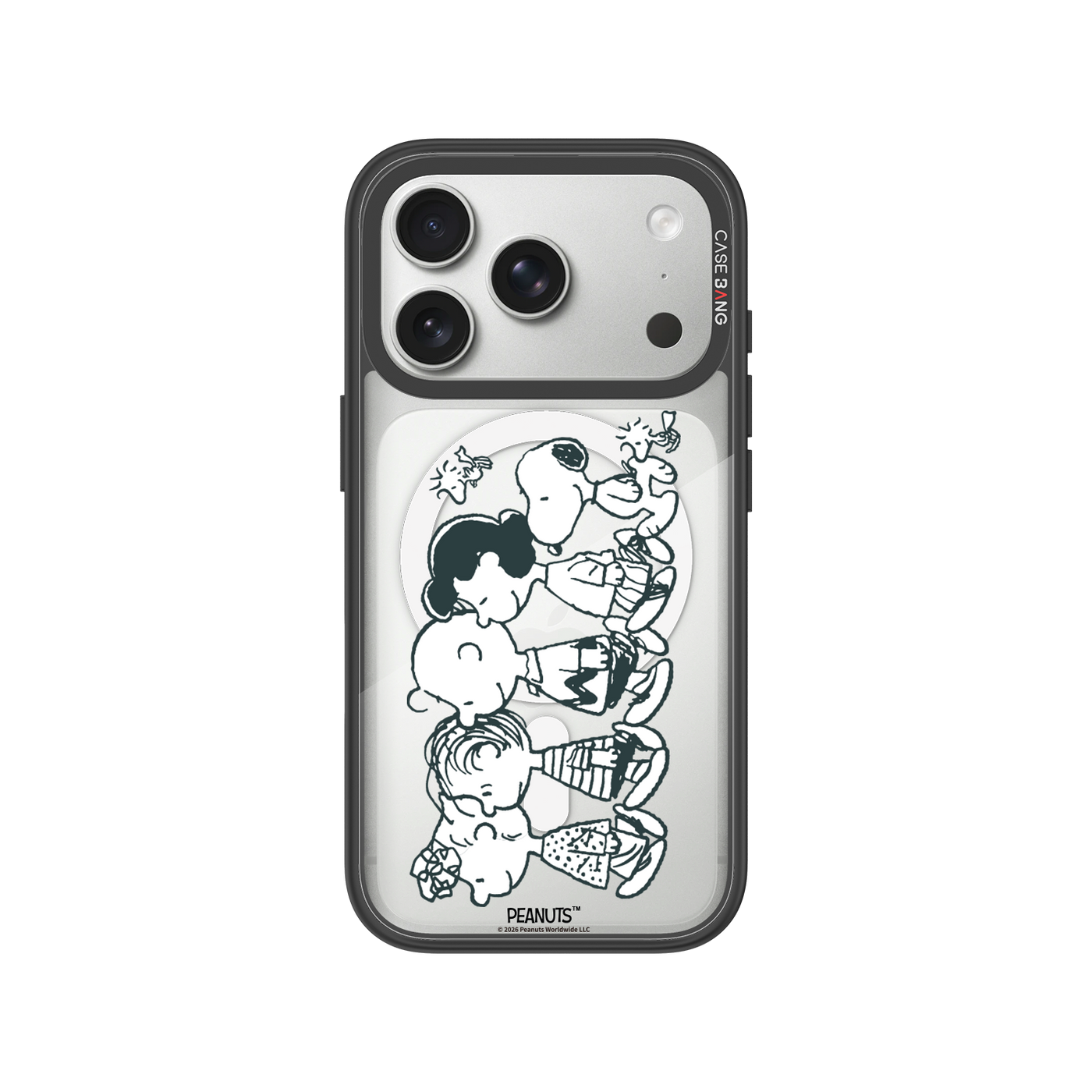 Snoopy Friends Sketch snap-on phone case cover – ImagiSnap Case for iPhone & Samsung | CaseBang