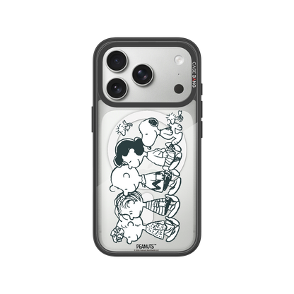 Snoopy Friends Sketch snap-on phone case cover – ImagiSnap Case for iPhone & Samsung | CaseBang