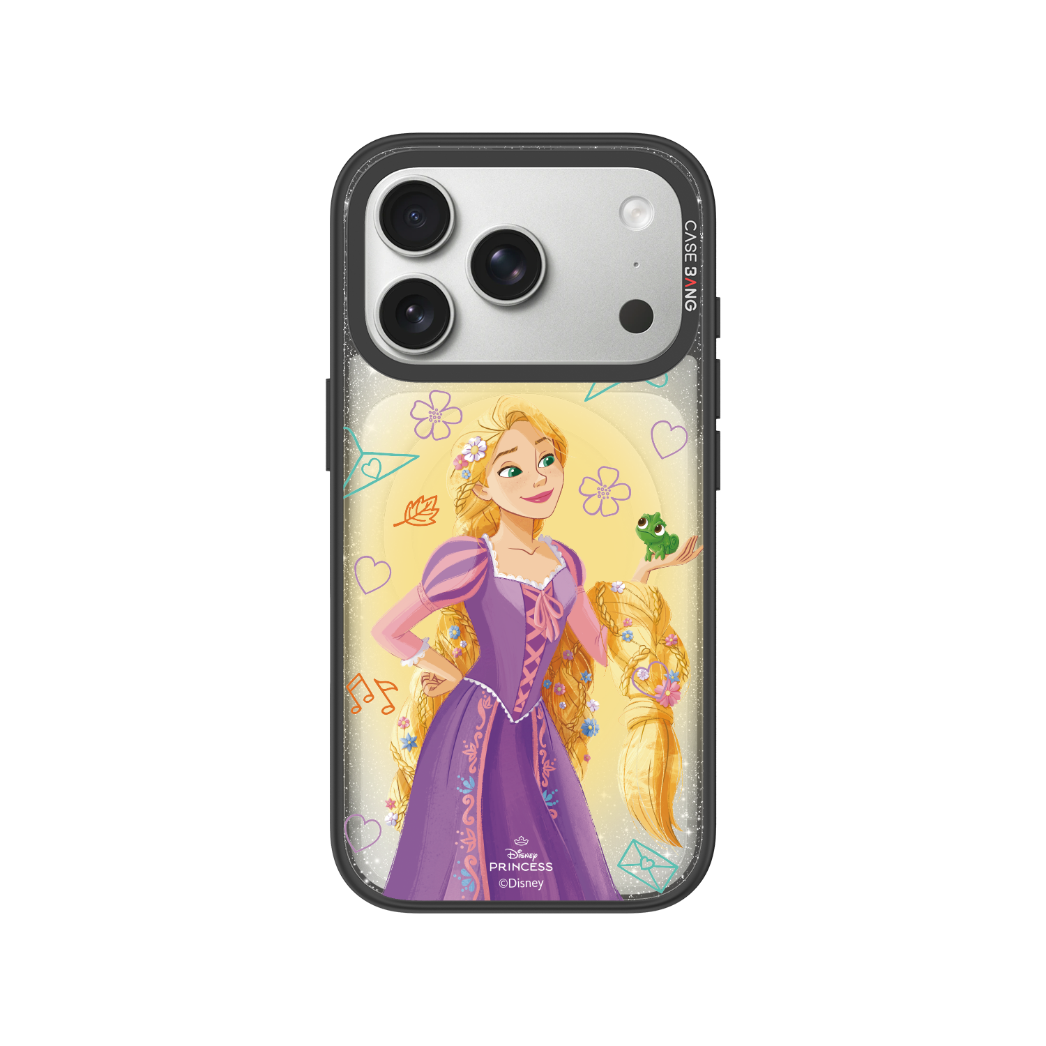 Floral Rapunzel snap-on phone case cover – Disney Princess ImagiSnap Case for iPhone & Samsung | CaseBang