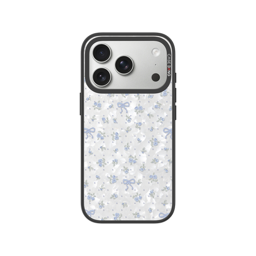 Blue Flower Snap-On Phone Case