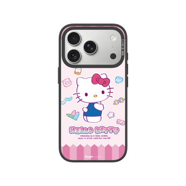 Cute Kitty snap-on phone case cover – Sanrio Hello Kitty ImagiSnap Case for iPhone & Samsung | CaseBang