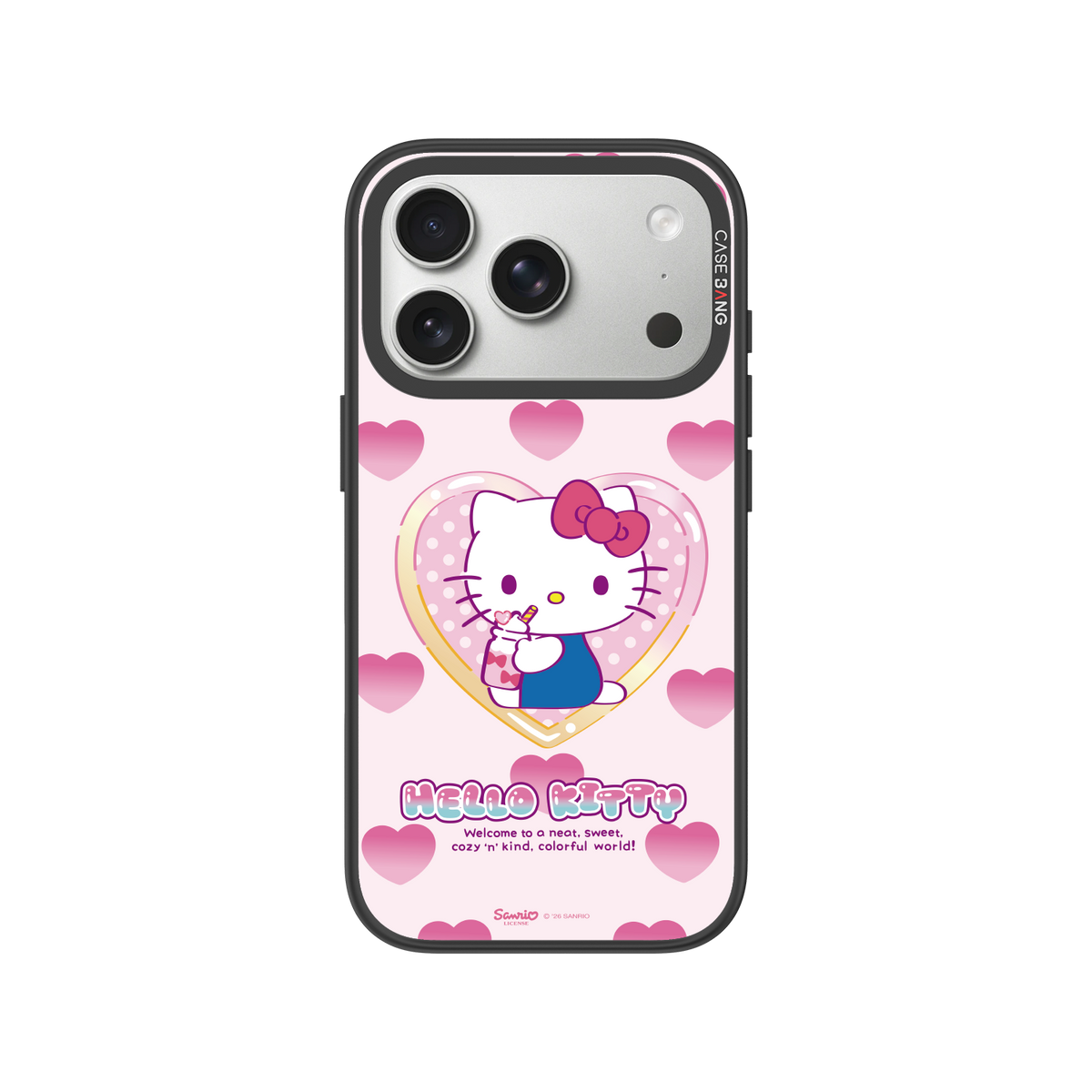 Kitty In Love snap-on phone case cover – Sanrio Hello Kitty ImagiSnap Case for iPhone & Samsung | CaseBang