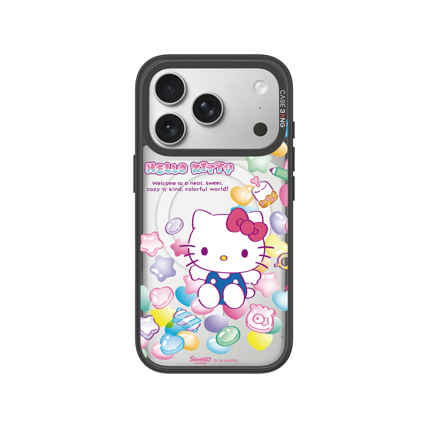 Candy Kitty snap-on phone case cover – Sanrio Hello Kitty ImagiSnap Case for iPhone & Samsung | CaseBang