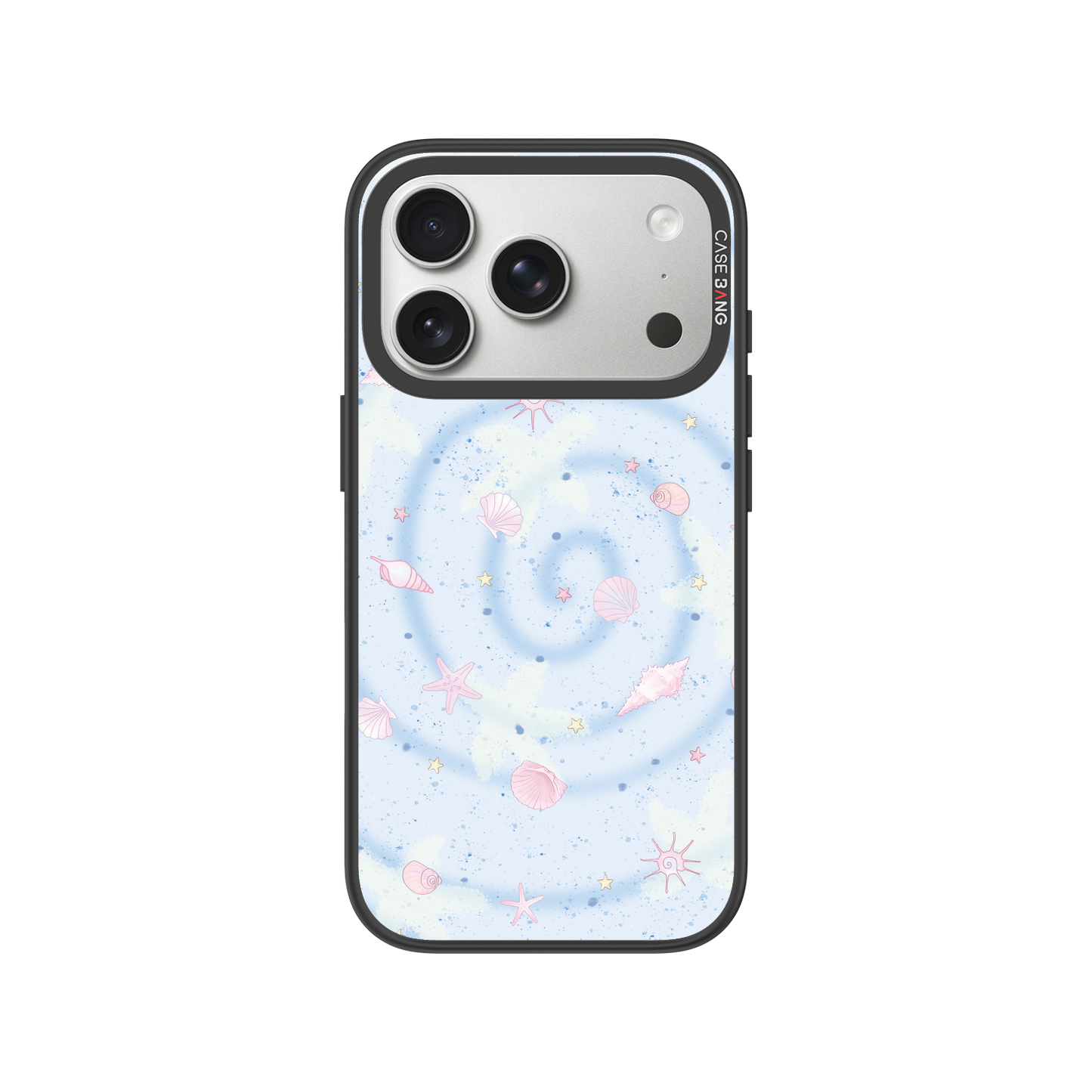 Swirly Shells Snap-On Phone Case