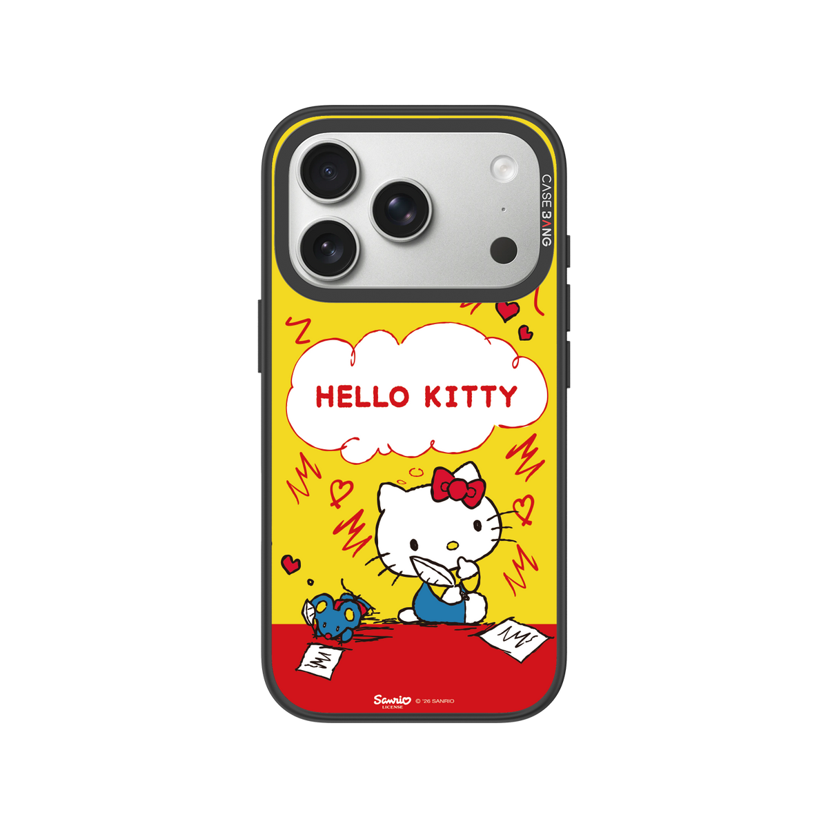 Kitty's Letter snap-on phone case cover – Sanrio Hello Kitty ImagiSnap Case for iPhone & Samsung | CaseBang
