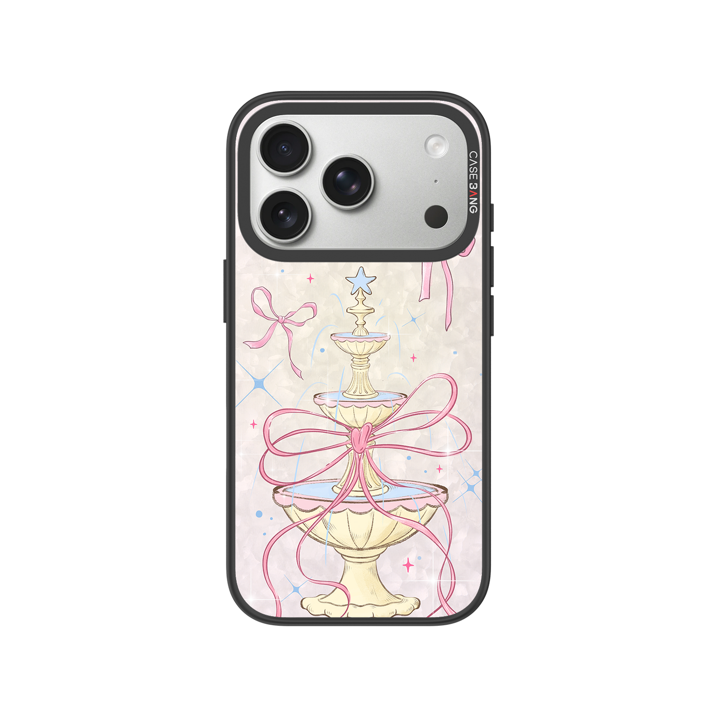 Fountain Bow Snap-On Phone Case
