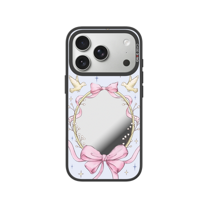 Magic Mirror Bow Snap-On Phone Case
