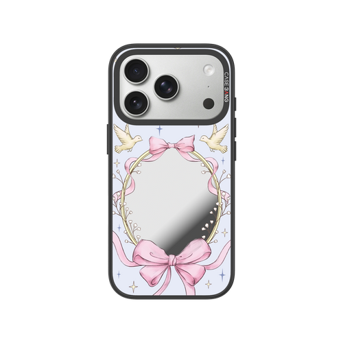 Magic Mirror Bow Snap-On Phone Case