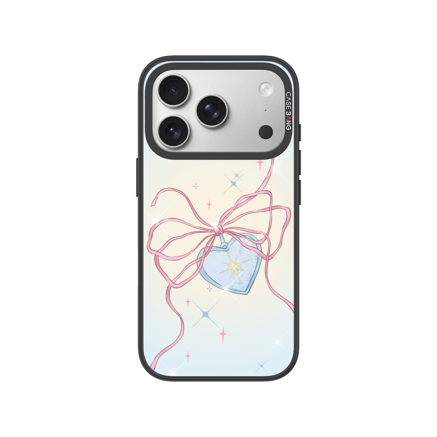 Diamond Bow Snap-On Phone Case