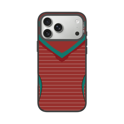 Red-Green Strikers Snap-On Phone Case