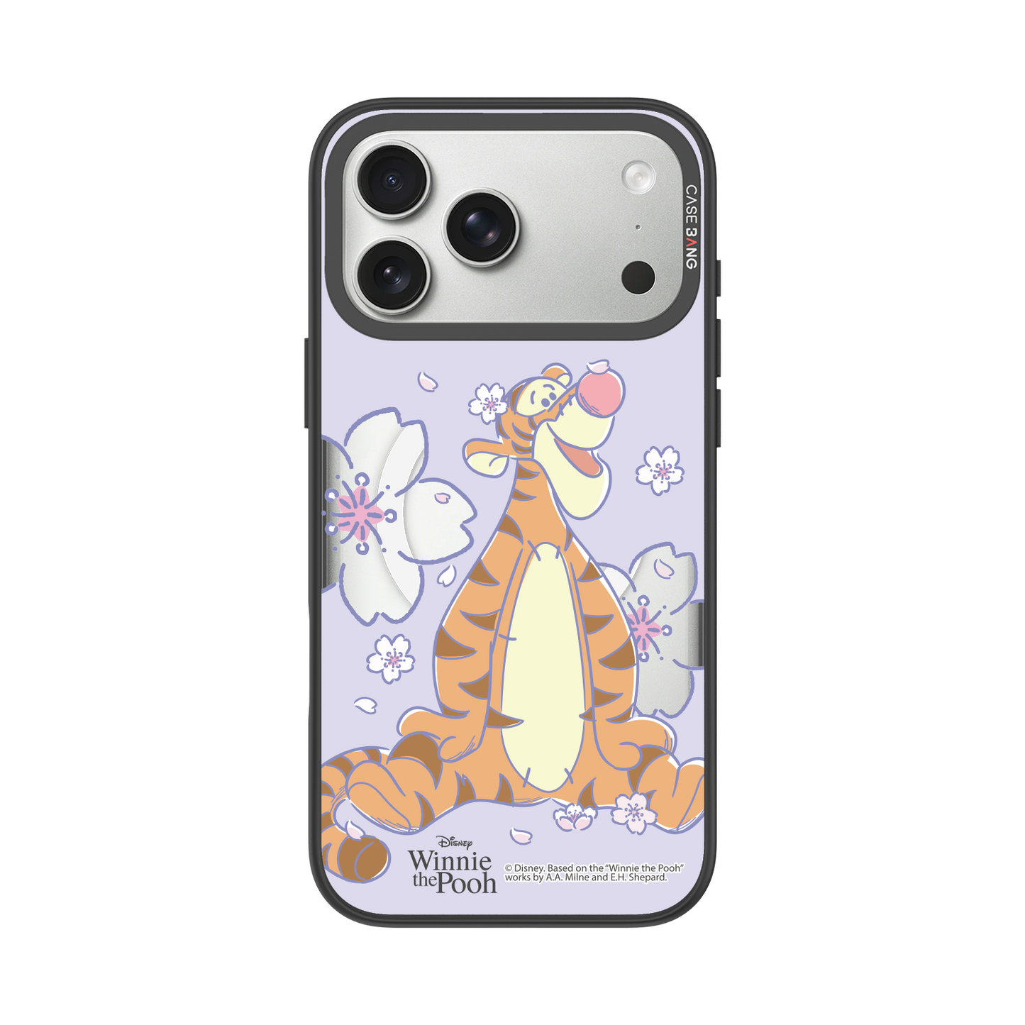 Cherry Blossom Tigger Snap-On Phone Case