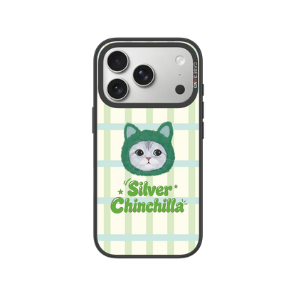Silver Chinchilla Snap-On Phone Case