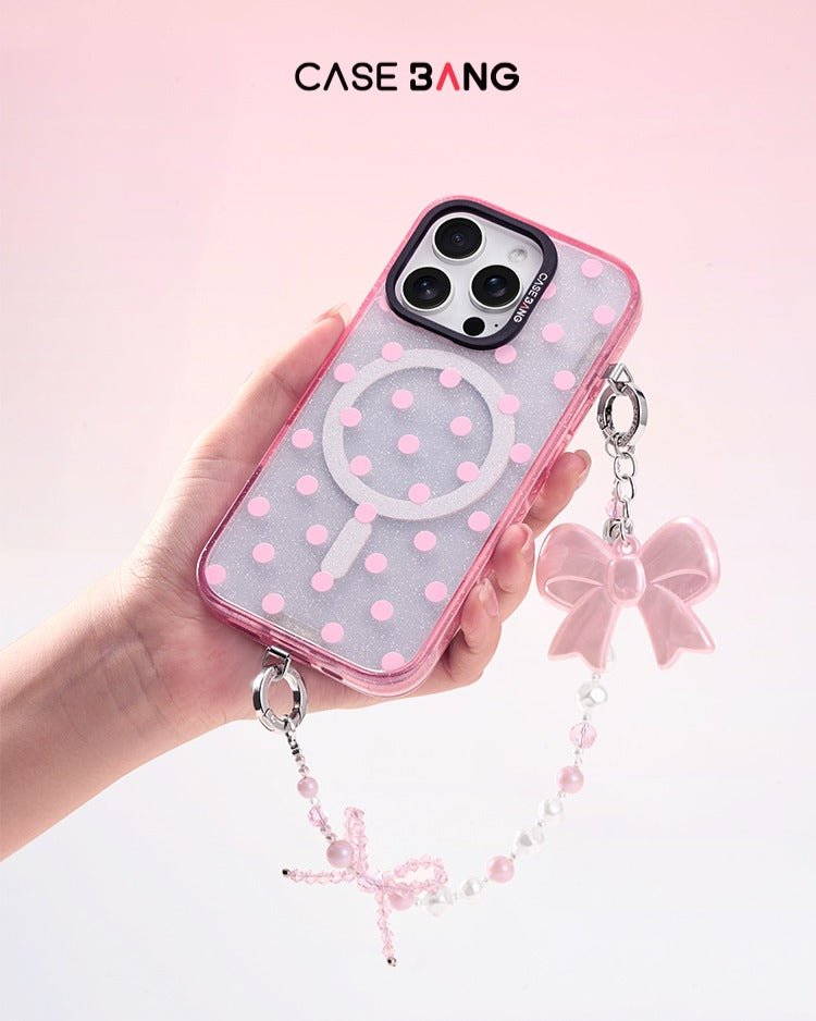 Cute Bow Phone Hand Charm - CaseBangPhone CharmCaseBangPink