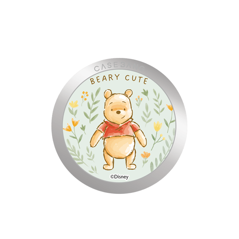 Cute Pooh MagSafe Grip Stand - CaseBangMagsafe Grip StandCaseBangBack Cover