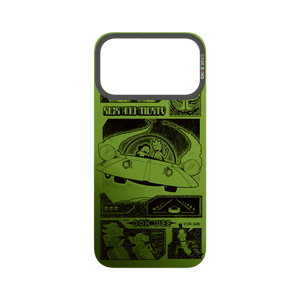 Green Print Snap-On Phone Case