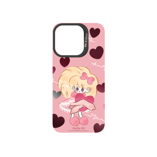 Pink Heart Hug Snap-On Phone Case