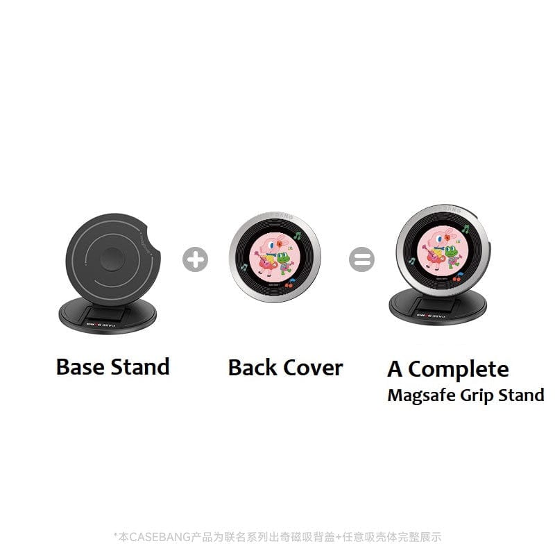 Daisy Records MagSafe grip stand set detail
