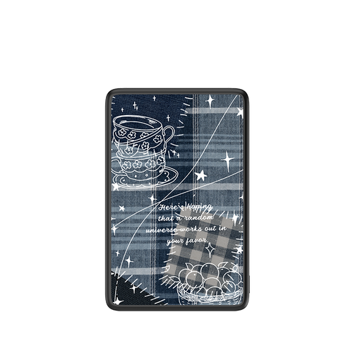 Graffiti Denim Magnetic Power Bank | The Denim Manifesto | CASEBANG