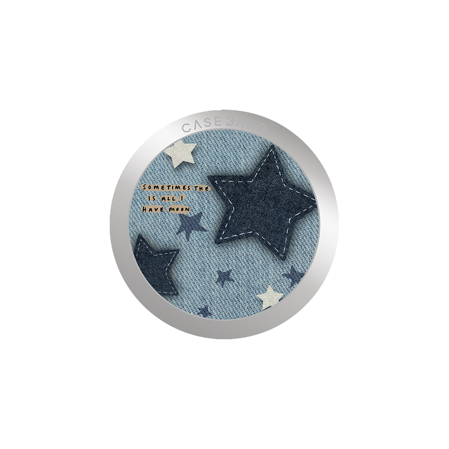 Denim Stars Grip Stand Back Cover | The Denim Manifesto | CASEBANG