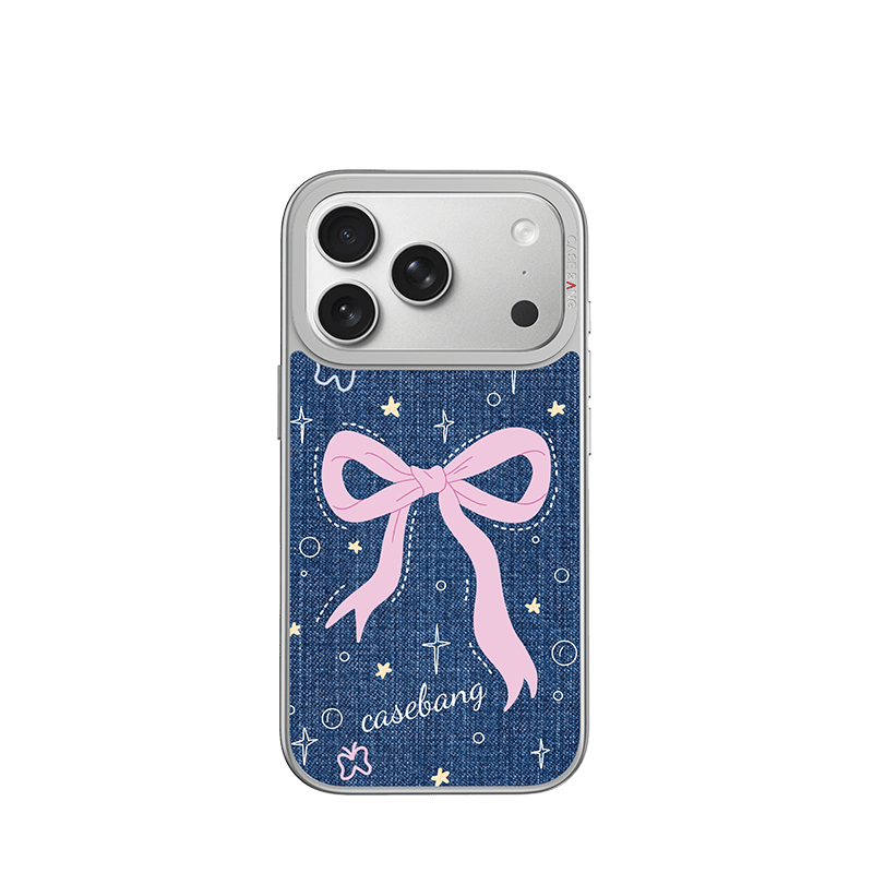 Denim Sweetie Series Silver Unijoy - CaseBangUnijoyCaseBangBarbie SweetieiPhone 14 Pro