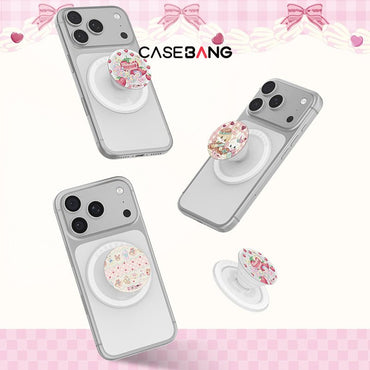Dessert Magic Series MagSafe Airbag Grip Stand - CaseBangMagSafe Airbag Grip StandCaseBangStrawberry Party