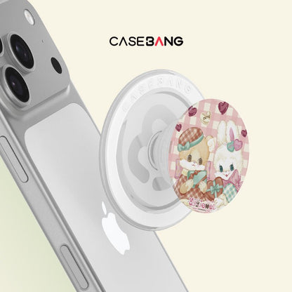 Dessert Magic Series MagSafe Airbag Grip Stand - CaseBangMagSafe Airbag Grip StandCaseBangStrawberry Party
