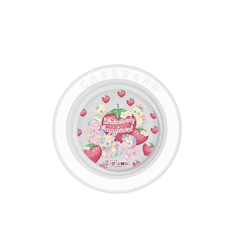 Dessert Magic Series MagSafe Airbag Grip Stand - CaseBangMagSafe Airbag Grip StandCaseBangStrawberry Party