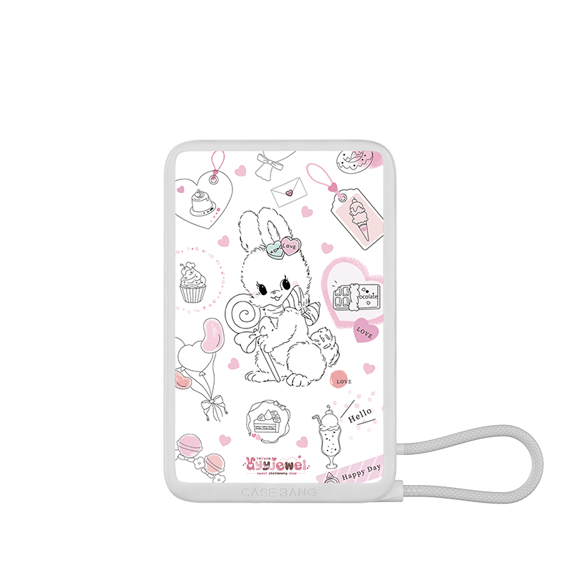 Dessert Magic Series Power Bank Build - in Cable - CaseBangPower BankCaseBangSweet Candy