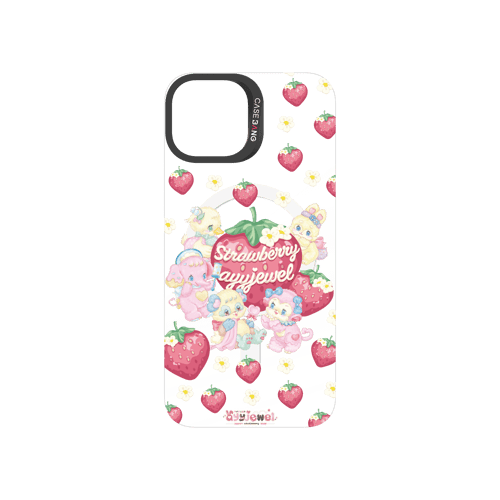 Dessert Magic Series Snap - On Cover - CaseBangImagiSnap Case MagSafe CompatibleCaseBangiPhone 15Strawberry Party