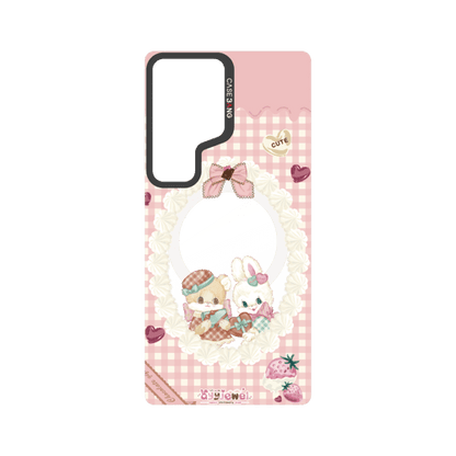 Dessert Magic Series Snap - On Cover - CaseBangImagiSnap Case MagSafe CompatibleCaseBangSAMSUNG S24 UltraCreamy Mirror