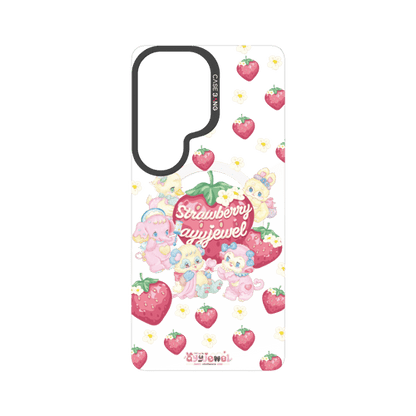 Dessert Magic Series Snap - On Cover - CaseBangImagiSnap Case MagSafe CompatibleCaseBangSAMSUNG S26 UltraStrawberry Party