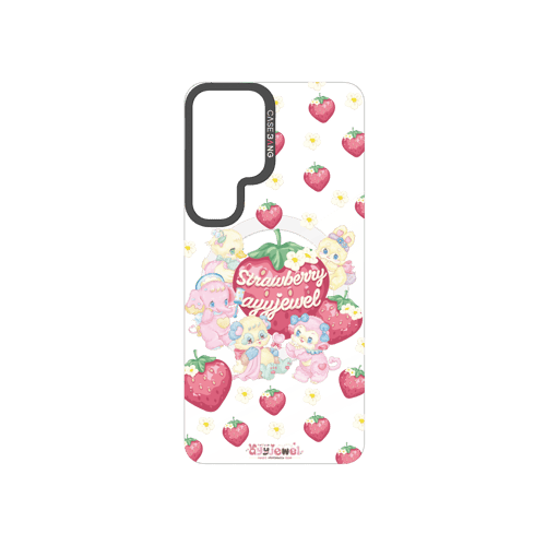 Dessert Magic Series Snap - On Cover - CaseBangImagiSnap Case MagSafe CompatibleCaseBangSAMSUNG S24Strawberry Party