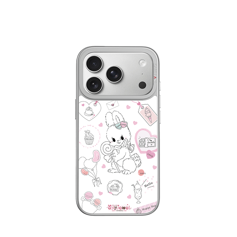 Dessert Magic Series Unijoy - CaseBangUnijoyCaseBangSweet Candy - SILVER FRAMEiPhone 14 Pro