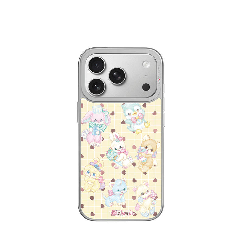 Dessert Magic Series Unijoy - CaseBangUnijoyCaseBangDessert Family - SILVER FRAMEiPhone 14 Pro