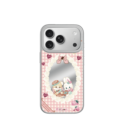 Dessert Magic Series Unijoy - CaseBangUnijoyCaseBangCreamy Mirror - SILVER FRAMEiPhone 14 Pro