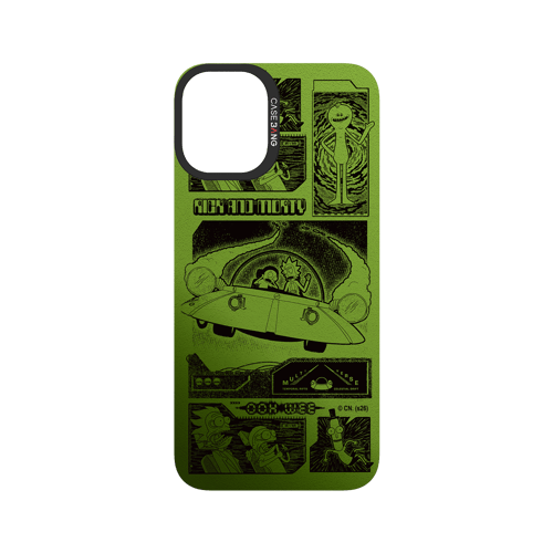 Green Print Snap-On Phone Case